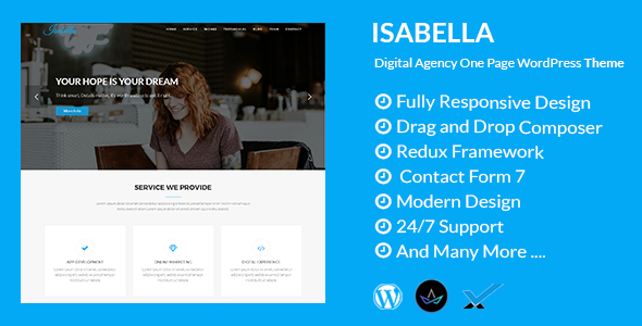 Isabella Preview Wordpress Theme - Rating, Reviews, Preview, Demo & Download