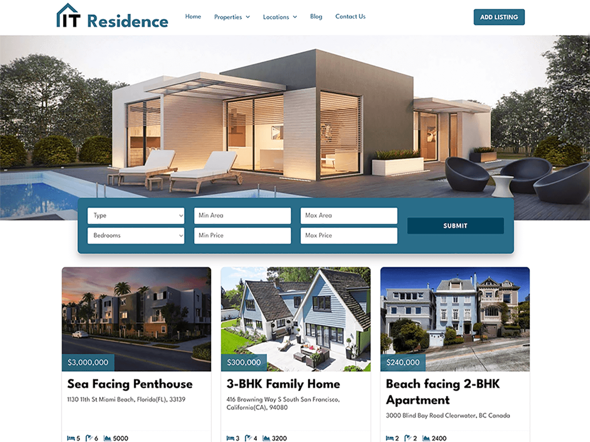 IT Residence Preview Wordpress Theme - Rating, Reviews, Preview, Demo & Download