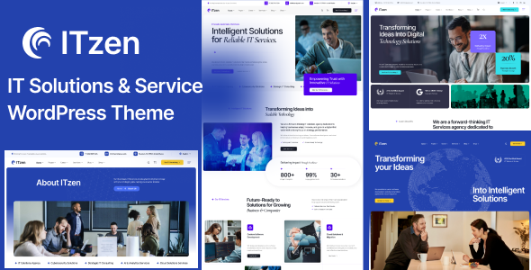 ITzen Preview Wordpress Theme - Rating, Reviews, Preview, Demo & Download