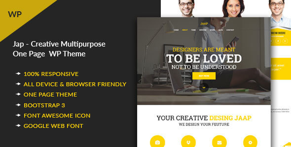 Jaap Preview Wordpress Theme - Rating, Reviews, Preview, Demo & Download