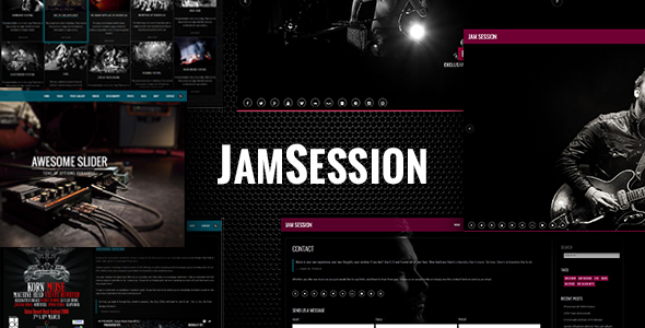 JamSession Preview Wordpress Theme - Rating, Reviews, Preview, Demo & Download