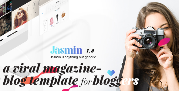 Jasmin Preview Wordpress Theme - Rating, Reviews, Preview, Demo & Download