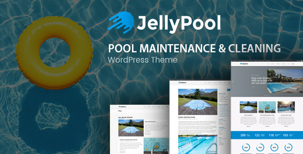 JellyPool Preview Wordpress Theme - Rating, Reviews, Preview, Demo & Download