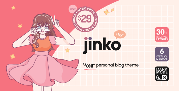 Jinko Preview Wordpress Theme - Rating, Reviews, Preview, Demo & Download