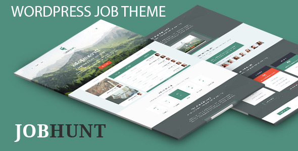 JobHunt Job Preview Wordpress Theme - Rating, Reviews, Preview, Demo & Download