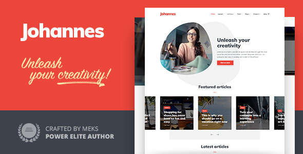 Johannes Preview Wordpress Theme - Rating, Reviews, Preview, Demo & Download