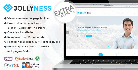 Jollyness Preview Wordpress Theme - Rating, Reviews, Preview, Demo & Download