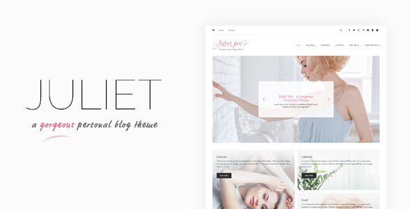 Juliet Preview Wordpress Theme - Rating, Reviews, Preview, Demo & Download