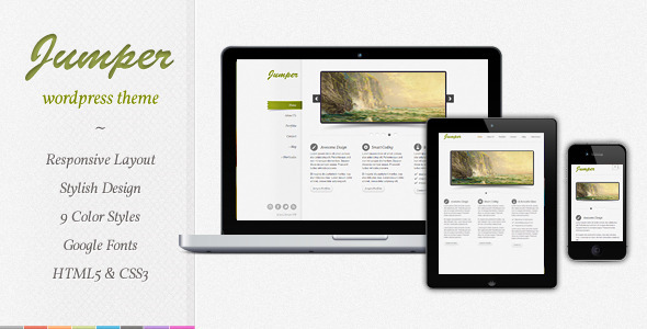 Jumper Preview Wordpress Theme - Rating, Reviews, Preview, Demo & Download