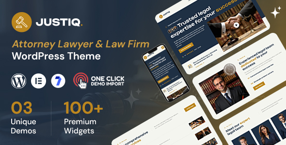 Justiq Preview Wordpress Theme - Rating, Reviews, Preview, Demo & Download
