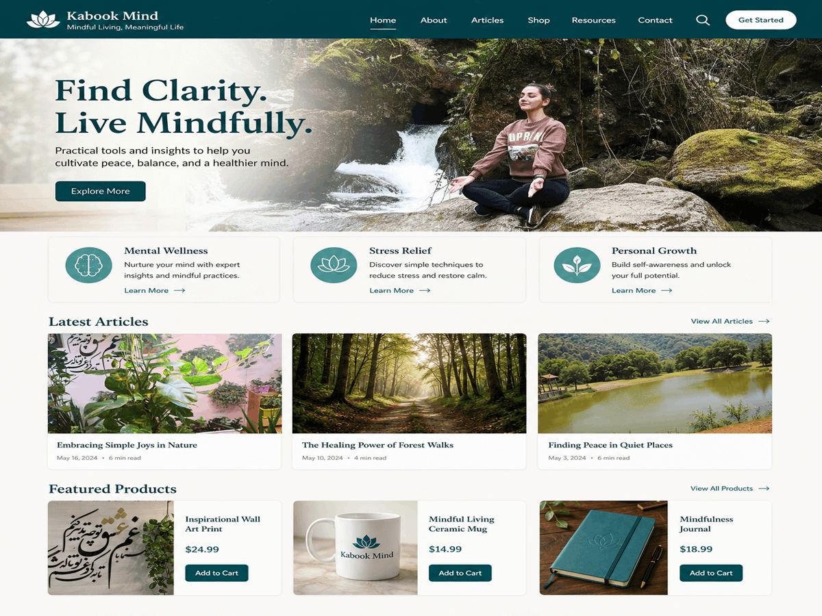 Kabook Mind Preview Wordpress Theme - Rating, Reviews, Preview, Demo & Download