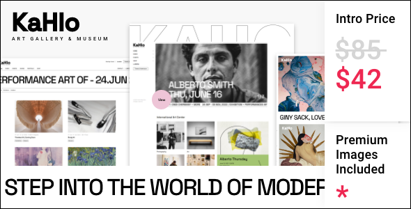 Kahlo Preview Wordpress Theme - Rating, Reviews, Preview, Demo & Download