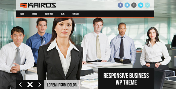 KAIROS Preview Wordpress Theme - Rating, Reviews, Preview, Demo & Download