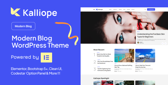 Kalliope Preview Wordpress Theme - Rating, Reviews, Preview, Demo & Download
