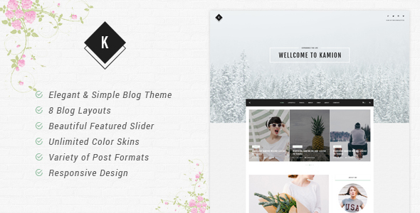 Kamion Preview Wordpress Theme - Rating, Reviews, Preview, Demo & Download