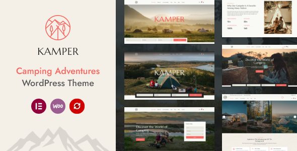 Kamper Preview Wordpress Theme - Rating, Reviews, Preview, Demo & Download