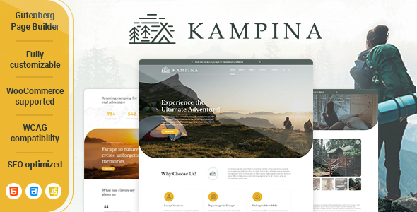 Kampina Preview Wordpress Theme - Rating, Reviews, Preview, Demo & Download