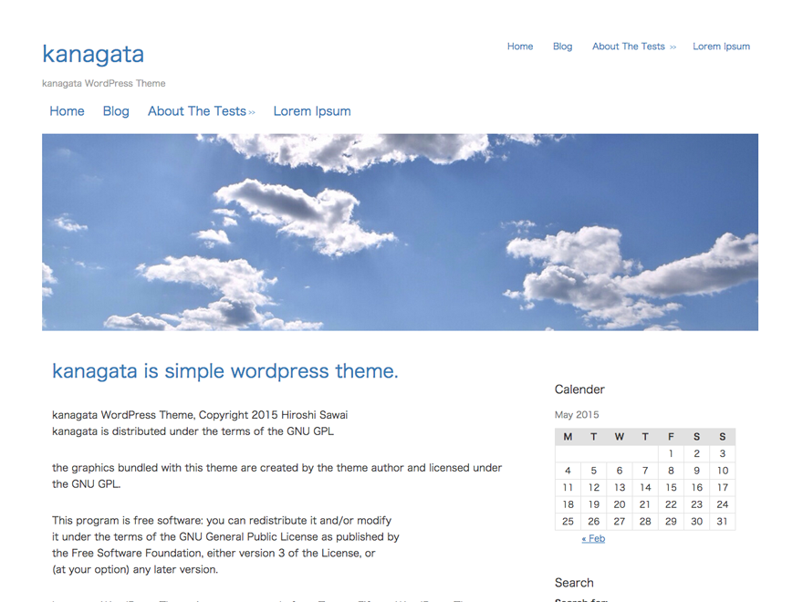 Kanagata Preview Wordpress Theme - Rating, Reviews, Preview, Demo & Download
