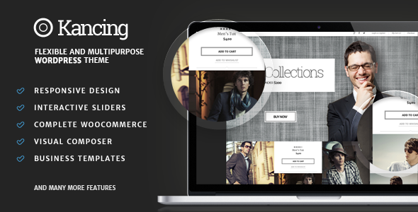 Kancing Preview Wordpress Theme - Rating, Reviews, Preview, Demo & Download