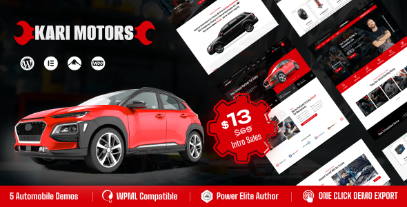 KariMotors Preview Wordpress Theme - Rating, Reviews, Preview, Demo & Download