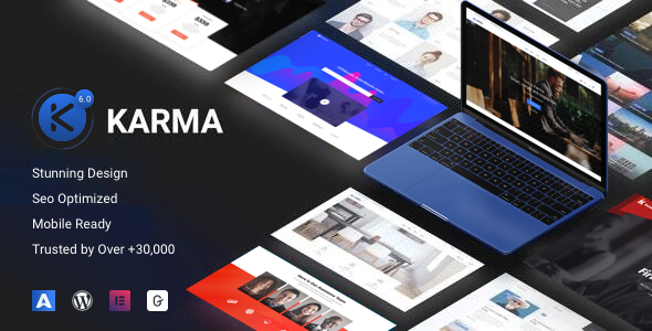 Karma Responsive Preview Wordpress Theme - Rating, Reviews, Preview, Demo & Download