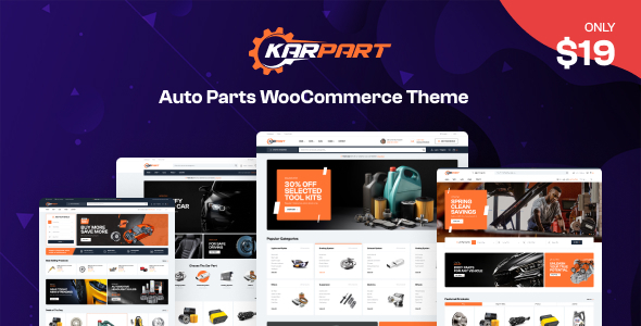 Karpart Preview Wordpress Theme - Rating, Reviews, Preview, Demo & Download