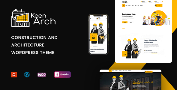 Keenarch Preview Wordpress Theme - Rating, Reviews, Preview, Demo & Download