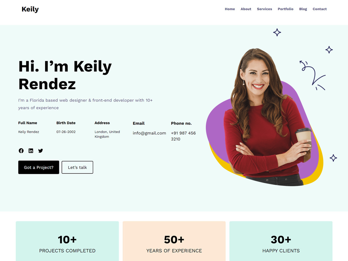 Keily Preview Wordpress Theme - Rating, Reviews, Preview, Demo & Download