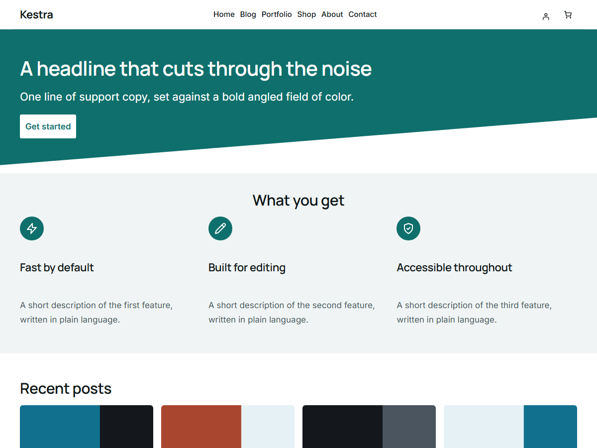 Kestra Preview Wordpress Theme - Rating, Reviews, Preview, Demo & Download