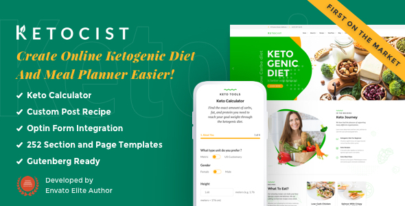 Ketocist Preview Wordpress Theme - Rating, Reviews, Preview, Demo & Download