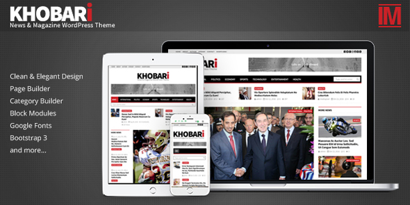 Khobari Preview Wordpress Theme - Rating, Reviews, Preview, Demo & Download
