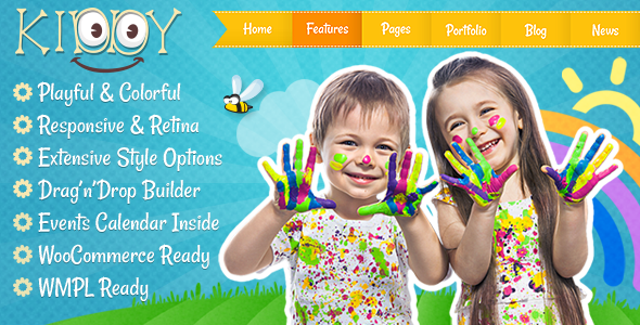 Kiddy Preview Wordpress Theme - Rating, Reviews, Preview, Demo & Download