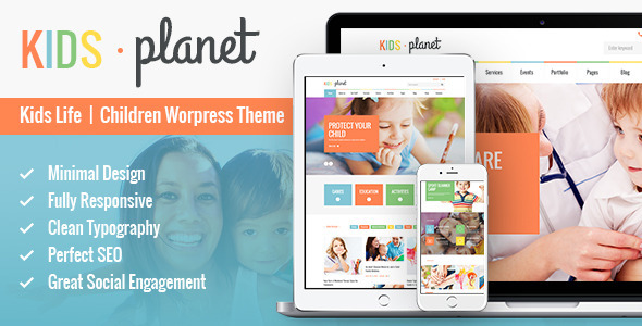 Kids Planet Preview Wordpress Theme - Rating, Reviews, Preview, Demo & Download