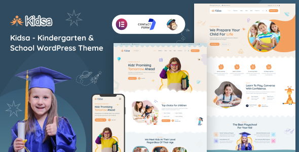 Kidsa Preview Wordpress Theme - Rating, Reviews, Preview, Demo & Download