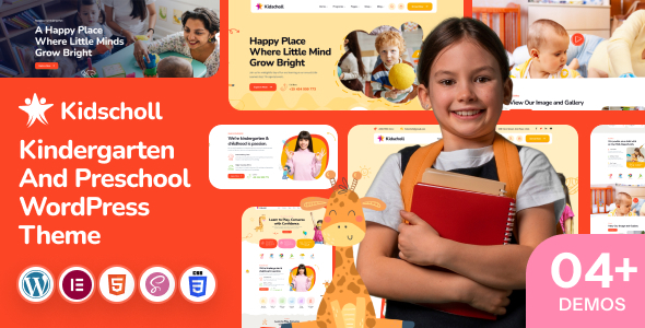 Kidscholl Preview Wordpress Theme - Rating, Reviews, Preview, Demo & Download