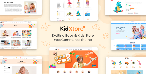 KidXtore Preview Wordpress Theme - Rating, Reviews, Preview, Demo & Download