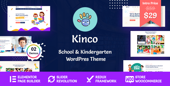 Kinco Preview Wordpress Theme - Rating, Reviews, Preview, Demo & Download