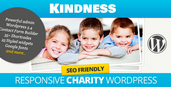 Kindness Preview Wordpress Theme - Rating, Reviews, Preview, Demo & Download