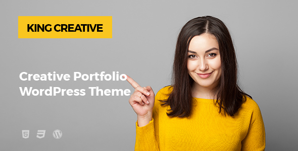 King Creative Preview Wordpress Theme - Rating, Reviews, Preview, Demo & Download