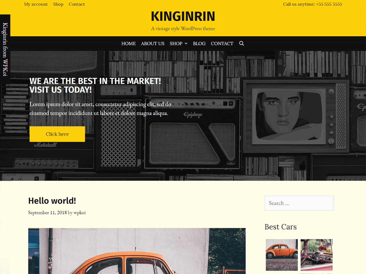 Kinginrin Preview Wordpress Theme - Rating, Reviews, Preview, Demo & Download