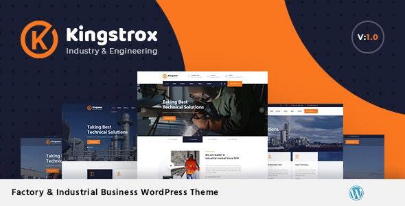 Kingstrox Preview Wordpress Theme - Rating, Reviews, Preview, Demo & Download