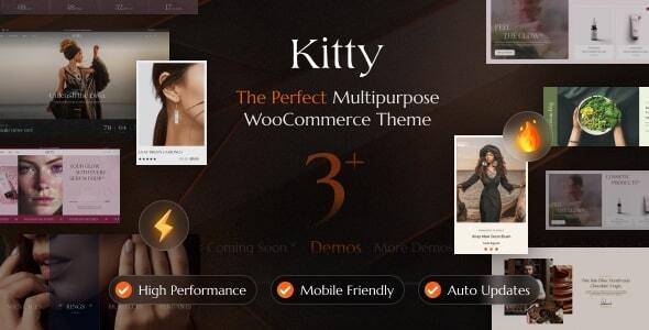Kitty Preview Wordpress Theme - Rating, Reviews, Preview, Demo & Download