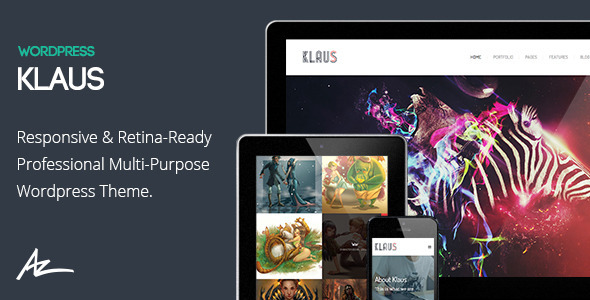 Klaus Preview Wordpress Theme - Rating, Reviews, Preview, Demo & Download