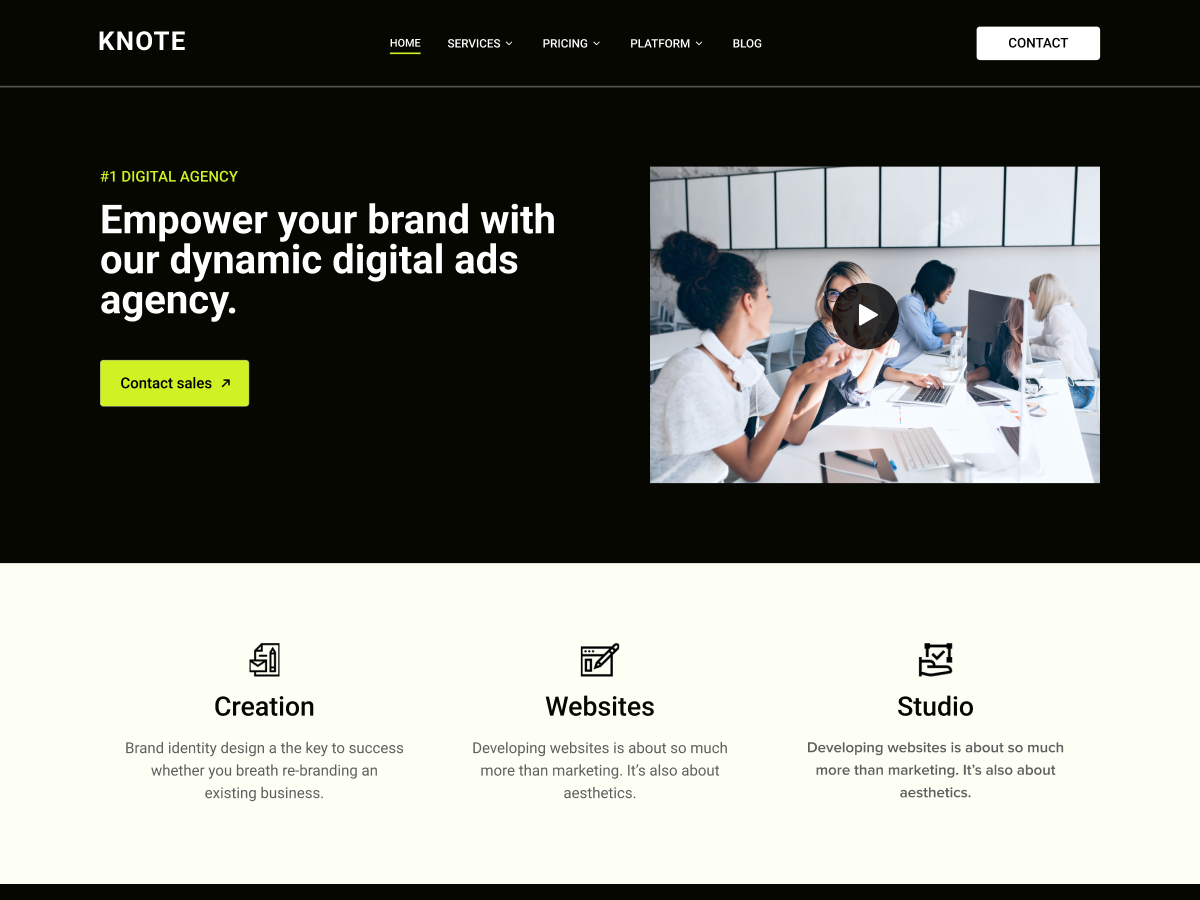 Knote Preview Wordpress Theme - Rating, Reviews, Preview, Demo & Download