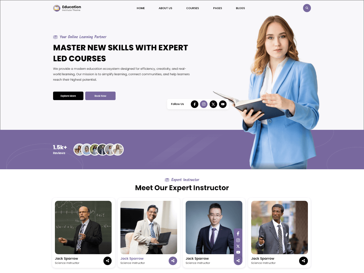 KnowledgeHub Preview Wordpress Theme - Rating, Reviews, Preview, Demo & Download