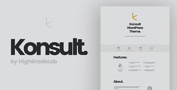 Konsult Preview Wordpress Theme - Rating, Reviews, Preview, Demo & Download