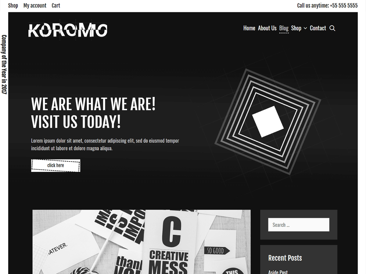 Koromo Preview Wordpress Theme - Rating, Reviews, Preview, Demo & Download