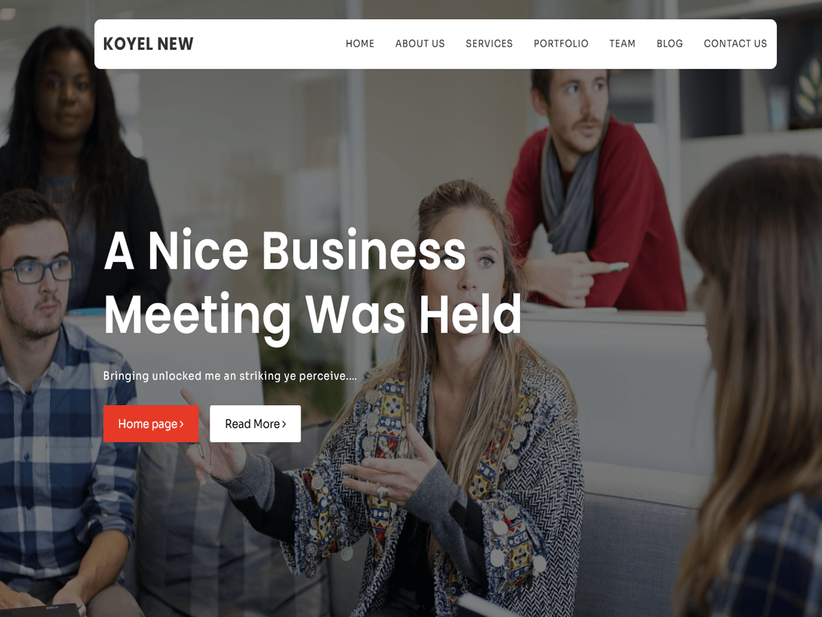 Koyel New Preview Wordpress Theme - Rating, Reviews, Preview, Demo & Download