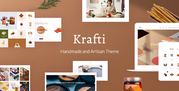 Krafti Preview Wordpress Theme - Rating, Reviews, Preview, Demo & Download