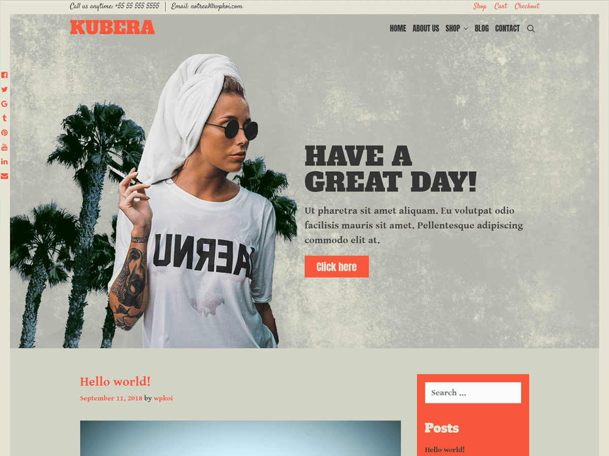 Kubera Preview Wordpress Theme - Rating, Reviews, Preview, Demo & Download